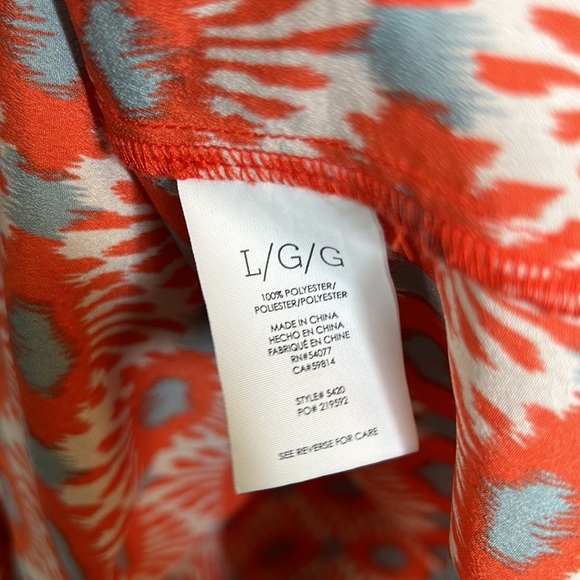 Cabi Sunshine Ruffle Sleeveless Tank Top Size Large #5420 - Picture 8 of 8